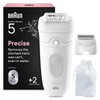 Braun SE5041 Silk Epil 5 Women's Hair Removal Epilator, White