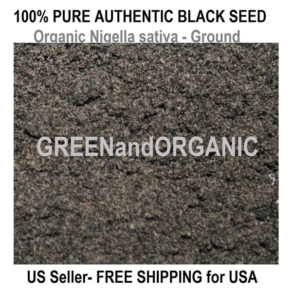 4 oz Amazing BLACK CUMIN SEED Finely Ground ORGANIC Herbs NIGELLA SATIVA Powder