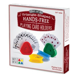 Triangle Hands-Free Playing Card Holders - Set of 4!