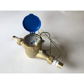 DAE C-50NL 10 pcs 1/2" NonLead Water Meter Coupling, 1/2" Male NPT, 3/4" Female NPSM