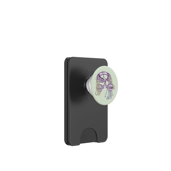 Rock climbing harness quickdraws and wires trad rack PopSockets PopWallet