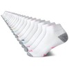 Avia Girls' Socks - 20 Pack Performance Cushion Quarter Cut