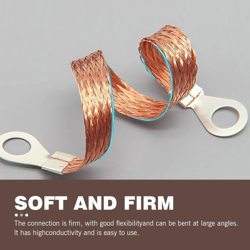 Dogary 5 PCS Braided Grounding Strap, 10/12 Inch Car Heavy