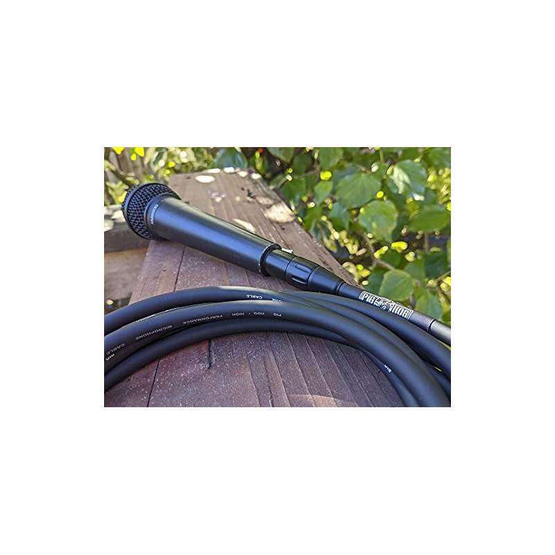Pig Hog PHM15 Cable de micrófono XLR de alto rendimiento,