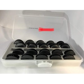 Sew-link New 7 Series Jumbo Bobbin Storage Case with 20pcs Bobbin for 7 Series