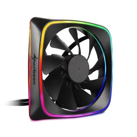 Sharkoon RGB Shark Lights 4044951028924 Case Fan Black