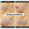 Ilauke Pack of 2 Transparent Drawer Organiser, Stackable Bathroom Organiser