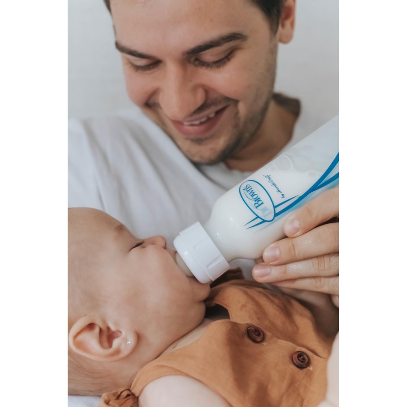 Dr. Brown’s Natural Flow® Options+™ Narrow Baby Bottle, 250ml, 1