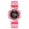 Invicta Racing Men 52mm Plastic Red Black dial Electronic Digital