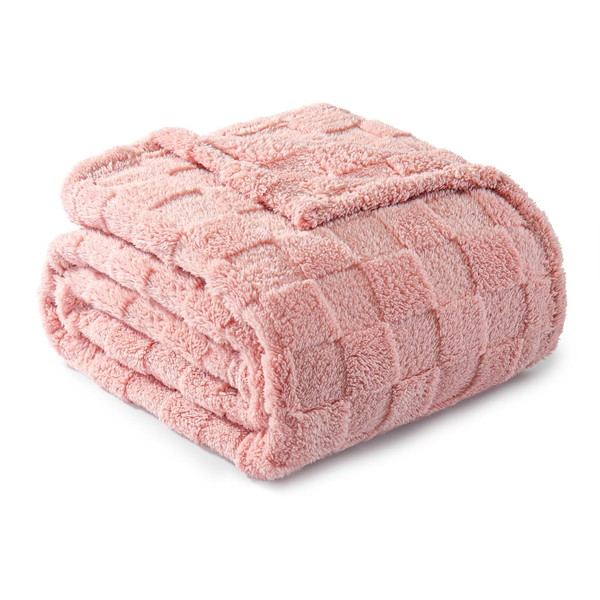 Exclusivo Mezcla Fleece Throw Blanket for Couch, Super Soft 3D