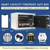 KOFAIR Safe Box for Home Safe (0.23 Cubic Feet) with