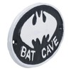 AB Tools Bat Cave Cast Iron Sign Plaque Door Wall