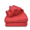 Victoria Valenti Embossed Sheet Set with 4 Pillow Cases, Double