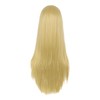 MapofBeauty 28 Inches/70 cm Fashion Monochrome Length Straight Wig High