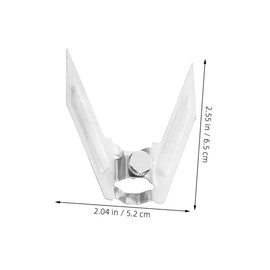 Mobestech 4pcs Stainless Steel Rotating Roast Forks for Oven Meat Grill Tools for Chicken Fish and Poultry Essential Oven Accessories for Home Cooking