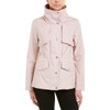Cole Haan womens Short Packable Rain Jacket, Canyon Rose, X-Small