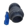 Aqua Universe 2" Double Union Ball Valve with Blue Handle