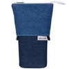Sunstar Stationery Pen Case Delde Slim Pouch Denim Blue S1415891
