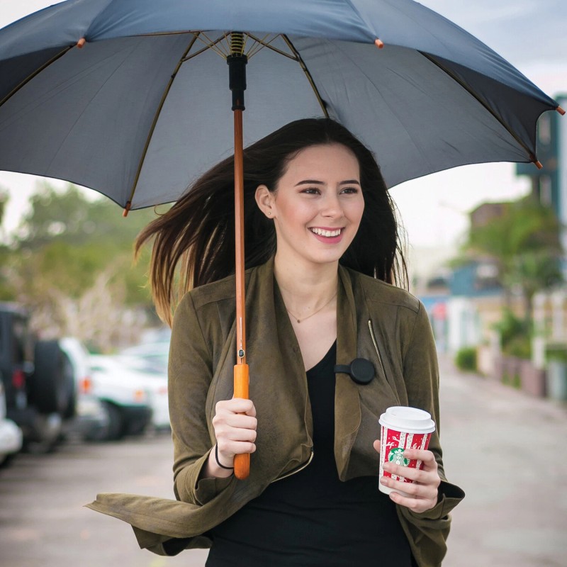 Tokk™ Tokk Bluetooth® Wearable Hands-Free Smart Assistant 3.0 Speaker (Black)