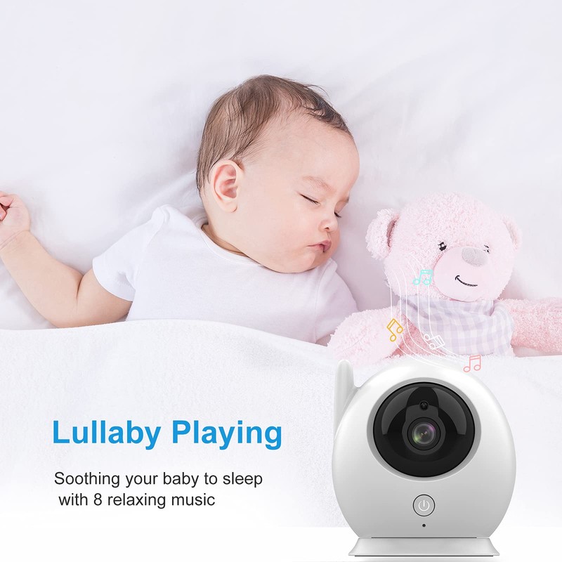 MYPIN Video Baby Monitor with Camera and Audio, Wireless Monitor