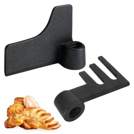 Breadmaker Paddle for Panasonic, 2Pcs Breadmaker Spares for Panasonic, Bread Maker Spares for Panasonic, Teflon Coated Bread Paddle for Panasonic SD256 SD257 SD2511 SD2510 SD2500 SD2501