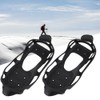 1 Pair Universal 24 Teeth Anti Slip Ice Cleat Shoe