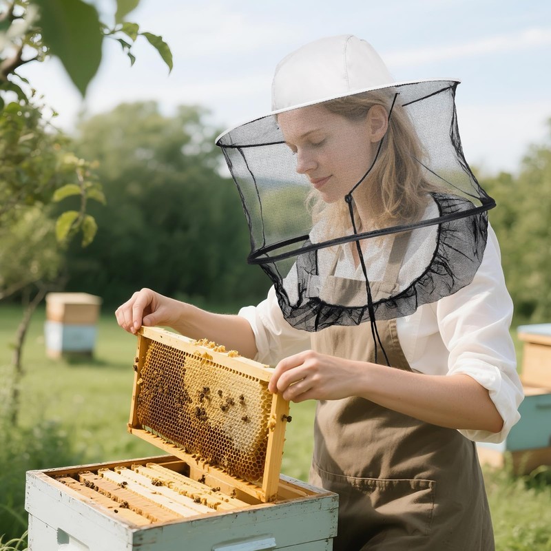 Mosquito Net Hat, Mosquito Hat, Beekeeper Hat Head Hat, Hat