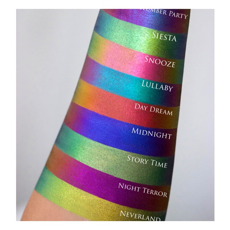 KARLA COSMETICS MULTI CHROME LOOSE EYESHADOW - MIDNIGHT, KARLA COSMETICS