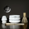 SOOCVWOLF 5 Pcs Matcha Whisk Set, Ceramic Matcha Kit for