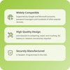 Yubico Security Key, YubiKey 5 NFC Login/U2F/FIDO2/USB-A Port/2-Level Authentication/Heavy Duty/Shockproof/Waterproof