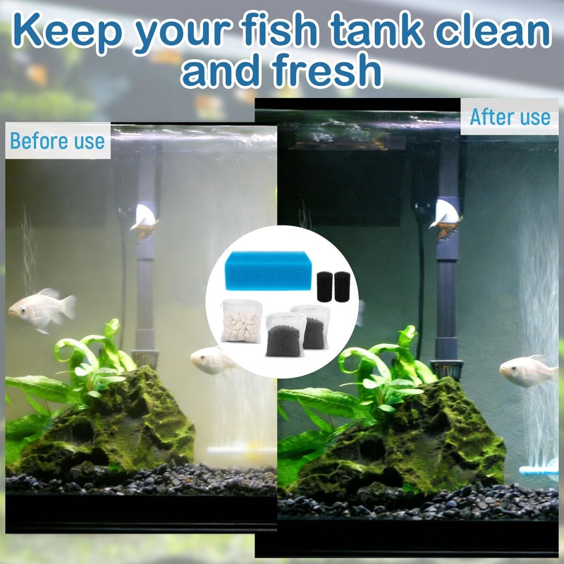 Aquarium Media Maintenance Kit Replacement for Fluval AC50 Power Filter,