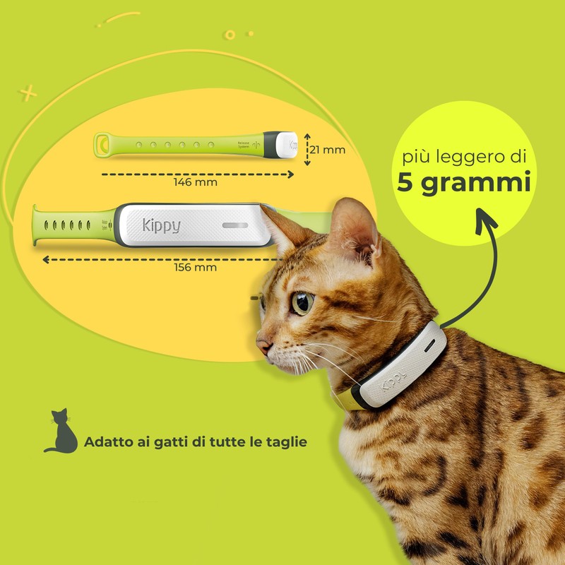 KIPPY - Cat GPS Tracker Kippy CAT COLOR - Locator