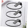 KONTONTY 3pcs Metal Iron Wall Mounted Flowerpot Holder Durable Planter