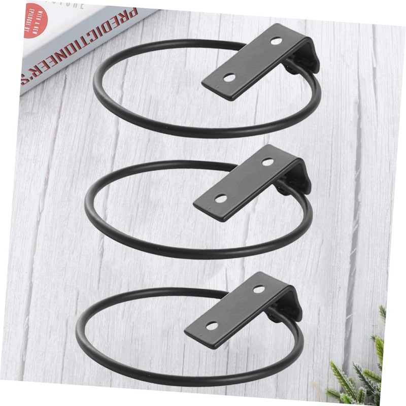 KONTONTY 3pcs Metal Iron Wall Mounted Flowerpot Holder Durable Planter