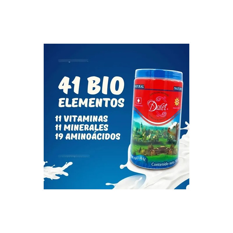 Paquete Dulet - Lactosuero Suizo Dulet 100% Natural