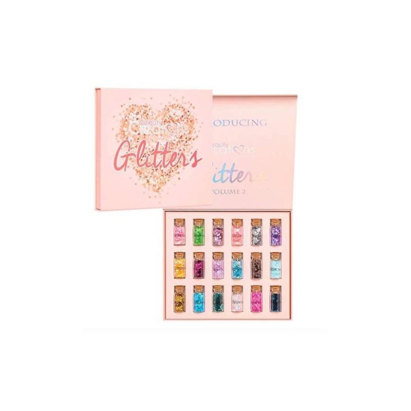Beauty Creations Estuche Para Glitters Vol. 2