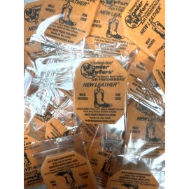 Wonder Wafers 24~ Wonder Wafers~2 Dozen "New Leather " INDIVIDUALLY WRAPPED Air Freshener