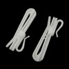 yyangz 50PCS Plastic Curtain Adjustable Hooks 70mm Extendable Hooks Adjustable