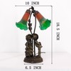 ANYONGLU Lily Lamp Tiffany Style Table Lamp 18.5 Inch Tall