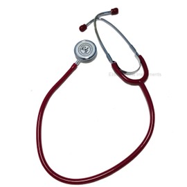 EMI Dual Head Stethoscope - Burgundy