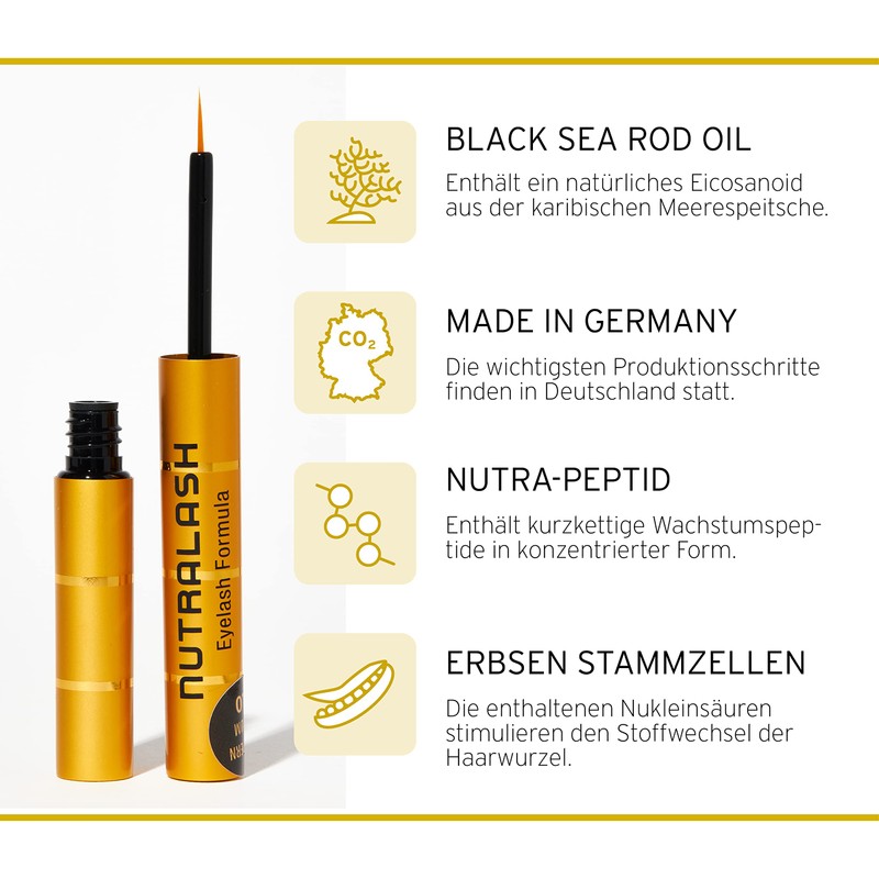 Nutracosmetic NutraBrow Eyebrow Enhancer & Nutralash Eyelash Formula 2.0 I