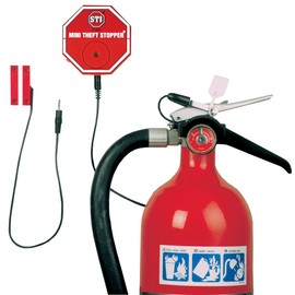 Safety Technology International, Inc. STI-6255 Mini Theft Stopper, Alarm Helps Prevent Misuse of Fire Extinguishers, Free-Standing or Cabinet Mounted