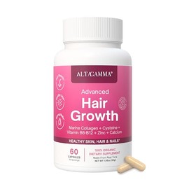 Hair Growth Supplements - Favorece el Crecimiento de Cabello - Colageno Hidrolizado Puro con Vitaminas para el Cabello Mujer y Hombre - Hair Vitamin 1