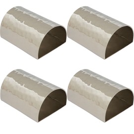 Hammered Napkin Rings (Set of 4)
