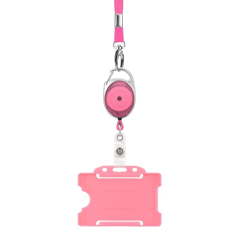 Retractable Lanyard and Badge Holder Trio Triple Pack by LanyardsTomorrow