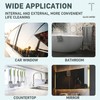 Gold Stainless Steel Shower Squeegee, Squeegee Shower with 1 Metal