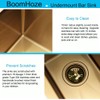 Gold Wet Bar Sink, 10 x 18 Undermount Bar Sink