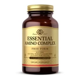 Solgar Essential Amino Complex Complejo Aminoácido 90caps Sabor Neutro                                                                                
