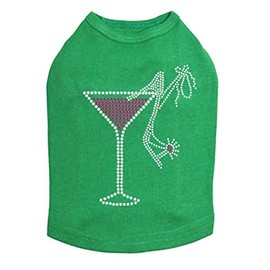 Drink & Shoe - Dog Tank, M Kelly Green