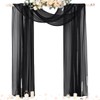 Socomi Wedding Arch Draping Fabric 29" x 20Ft 1 Panel